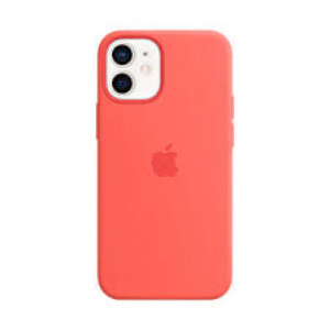 Silicone Case with MagSafe за Apple iPhone 12 mini Pink Citrus