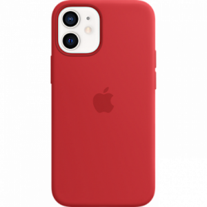 Silicone Case with MagSafe за Apple iPhone 12 mini Red 